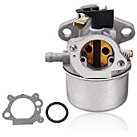 Los mejores  - Carburador de metal con anillo de goma para Briggs y Stratton Quantum Motor #498965